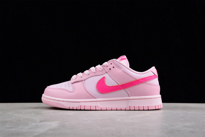 nike dunk low triple pink dh9756-600