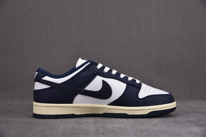 nike dunk low vintage navy dd1503-115