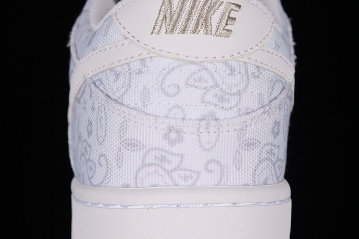 nike dunk low white paisley dj9955-100