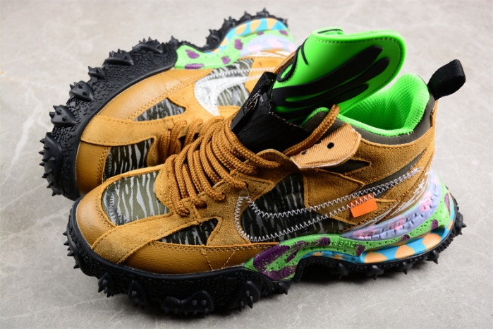 nike air terra forma off-white wheat green dq1615-700