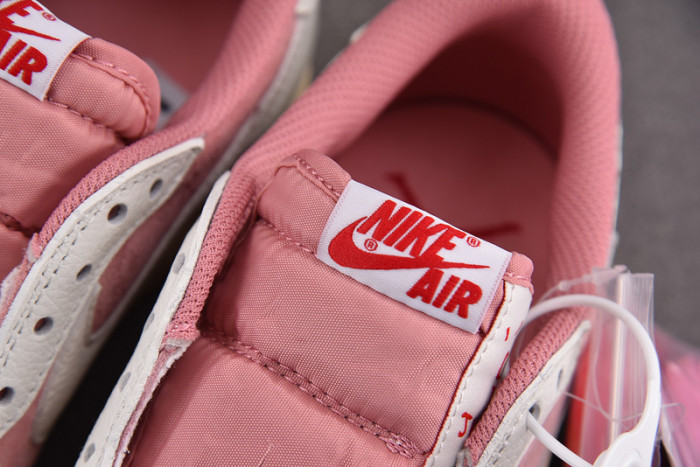 travis scott x air jordan 1 low og white pink dm7866-600