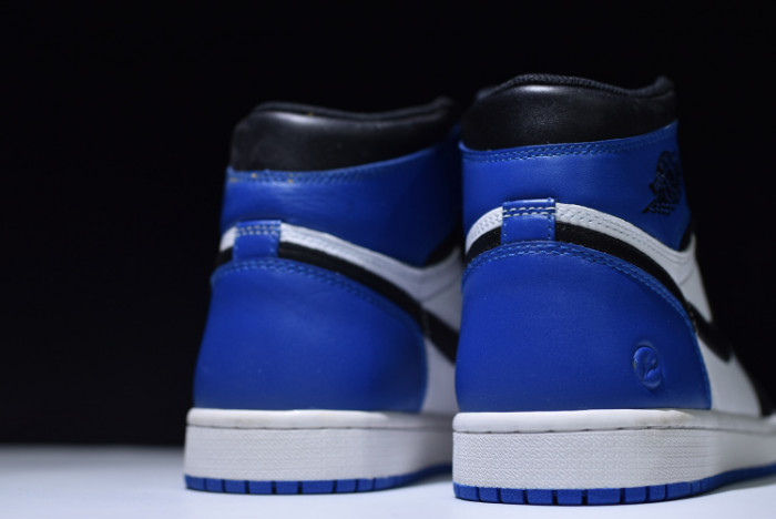 air jordan 1 retro “fragment” black/sport royal-white mens 716371-040