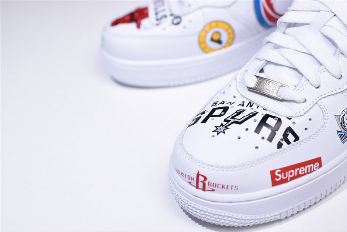 Nike Air Force 1 Mid NBA Teams White Aq8017-100