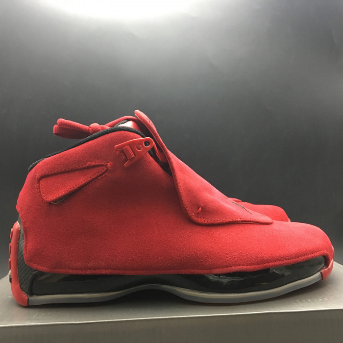 air jordan 18 red suede aa2494-106