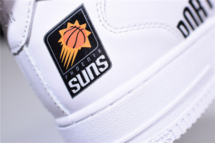 Nike Air Force 1 Mid NBA Teams White Aq8017-100