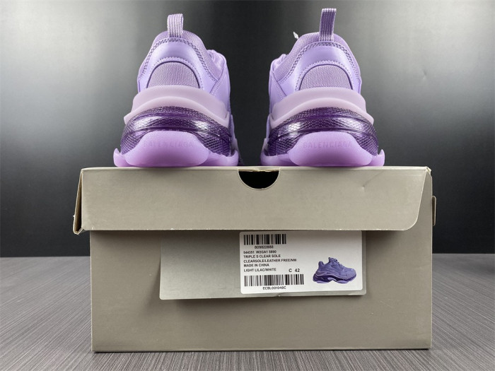 triples trainer clear sole sneakers 3000018