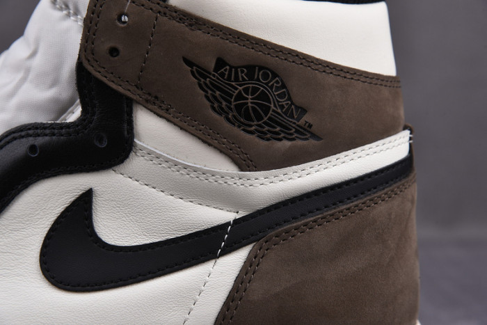 air jordan 1 retro high og "dark mocha" 555088-105