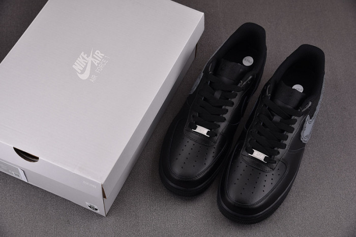 nike air force 1 low 07 triple black cw2288-001
