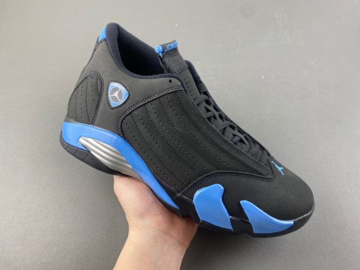 Air Jordan 14 Black University Blue 487471-002