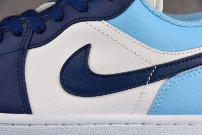 Air Jordan 1 Low Sail Blue Chill 553558-149