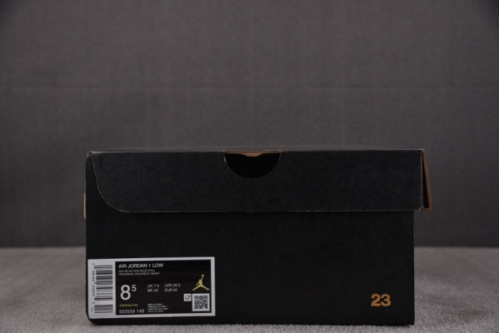 Air Jordan 1 Low Sail Blue Chill 553558-149