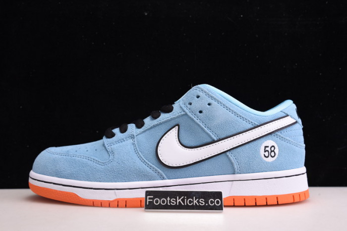 nike sb dunk low 58 blue chill orange bq6817-401
