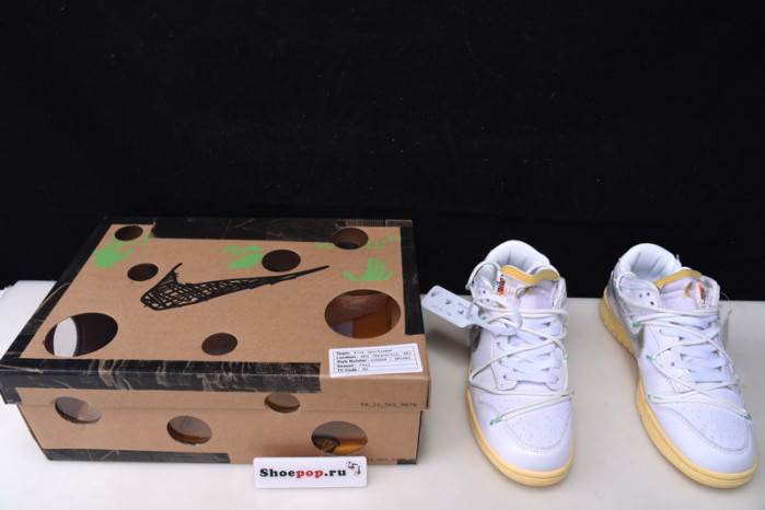 ofw x dunk low “01 of 50” dm1602-127