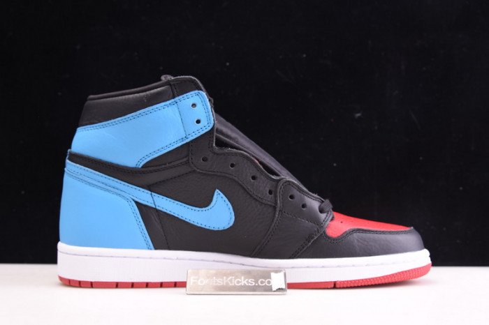 air jordan 1 unc to chicago cd0461-046