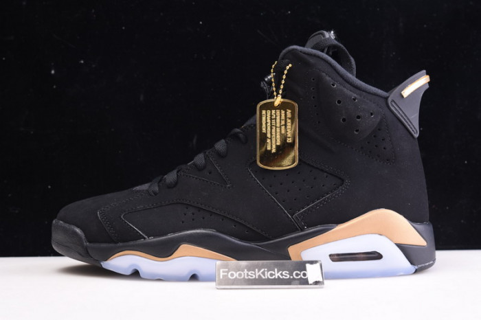 air jordan 6 dmp defining moments 2020 black gold ct4954-007