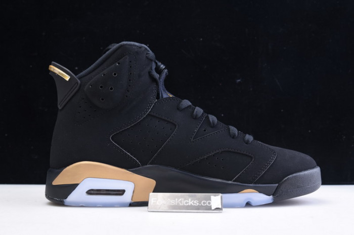 air jordan 6 dmp defining moments 2020 black gold ct4954-007