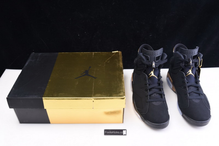 air jordan 6 dmp defining moments 2020 black gold ct4954-007