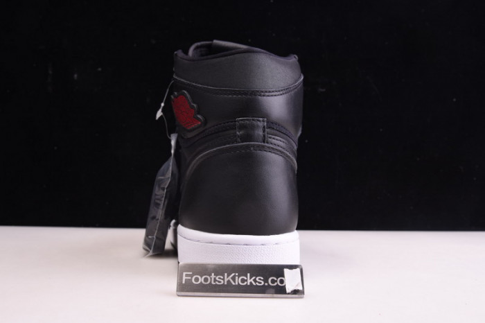 air jordan 1 high black satin 555088-060