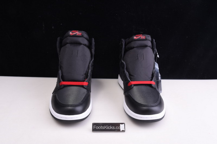 air jordan 1 high black satin 555088-060