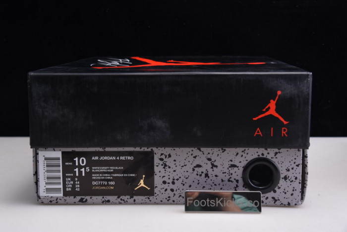 air jordan 4 og fire red dc7770-160