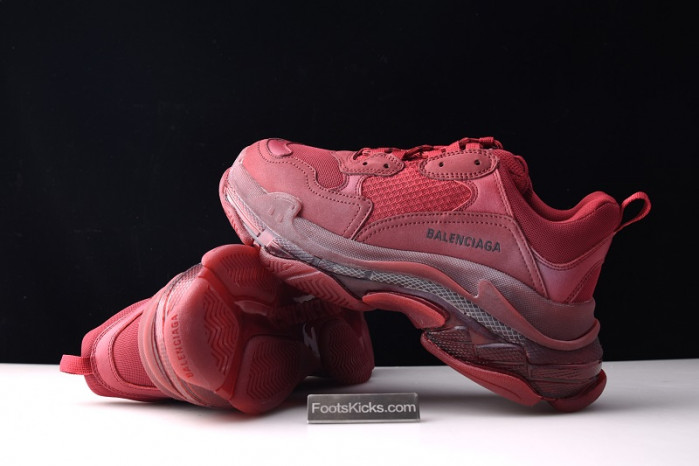 triples trainer clear sole sneakers 3000008