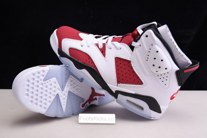 air jordan 6 retro "carmine" （2021）ct8529-106