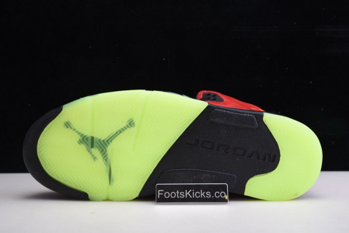 air jordan 5 solar orange what the cz5725-700