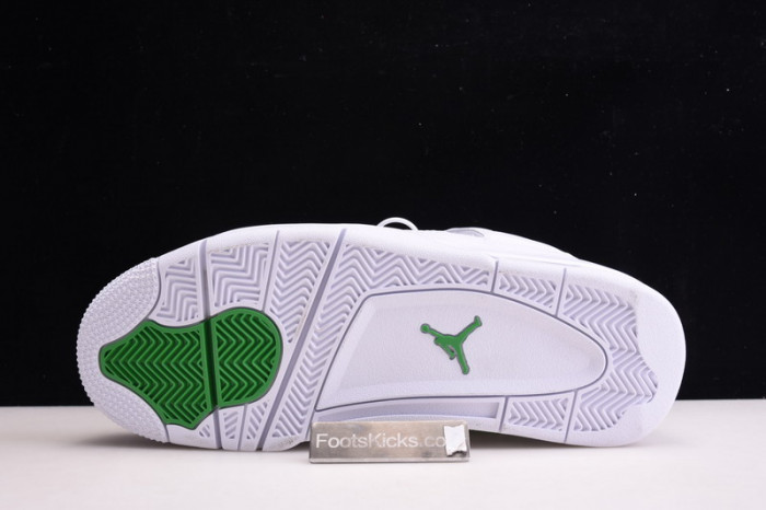 air jordan 4 retro “pure money” white green ct8527-113