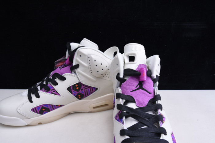 air jordan 6 retro quai54 sail black cz4152-101