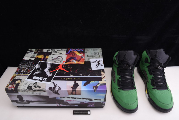 air jordan 5 “oregon ducks” ck6631-307