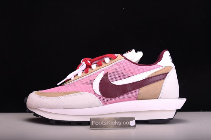 sacai x nike ldv waffle pink bv0073-500