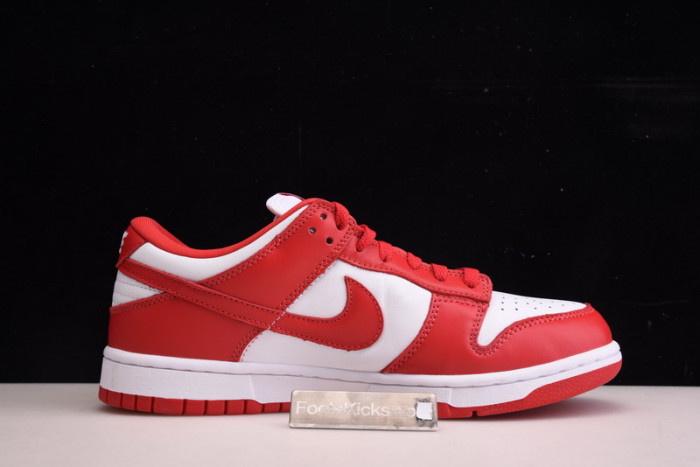 nike dunk low university red cu1727-100