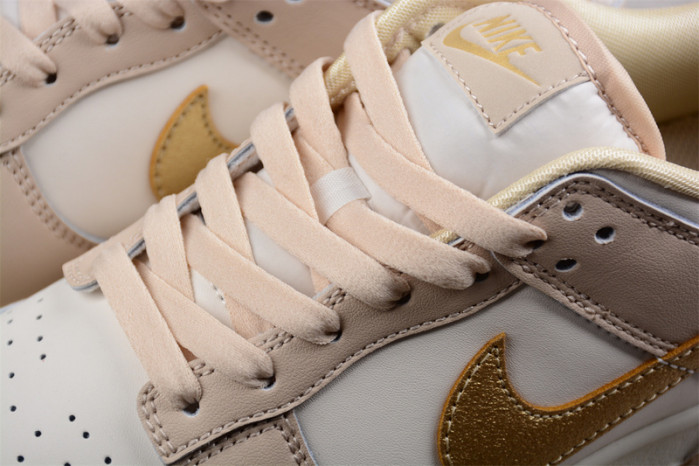nike dunk low phantom metallic gold dx5930-001