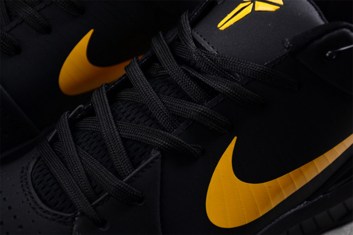 nike kobe 4 protro black university gold fq3544-002