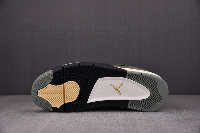 air jordan 4 craft "medium olive" fb9927-200
