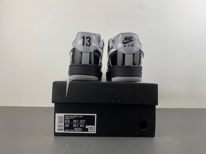 Nike Air Force 1 Low Syna Central Cee Black White Smoke Grey IQ9974-010