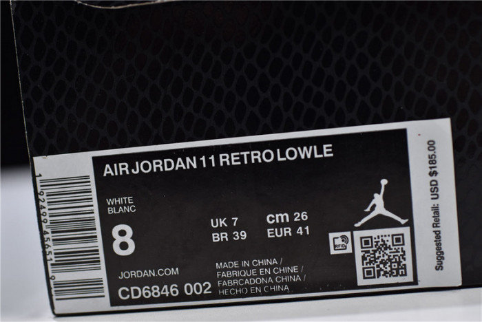 air jordan 11 low snakeskin light bone cd6846-002