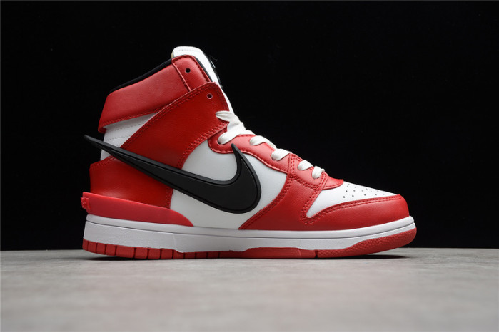 ambush nike dunk high deep royal red cu7544-102