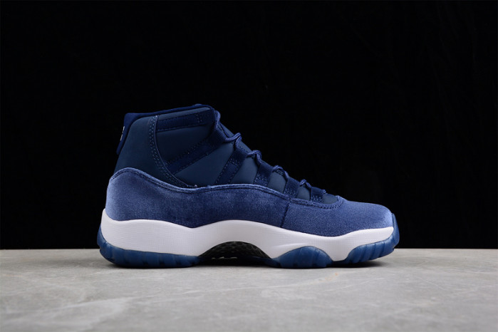 air jordan 11 wmns "midnight navy" ar0715-441