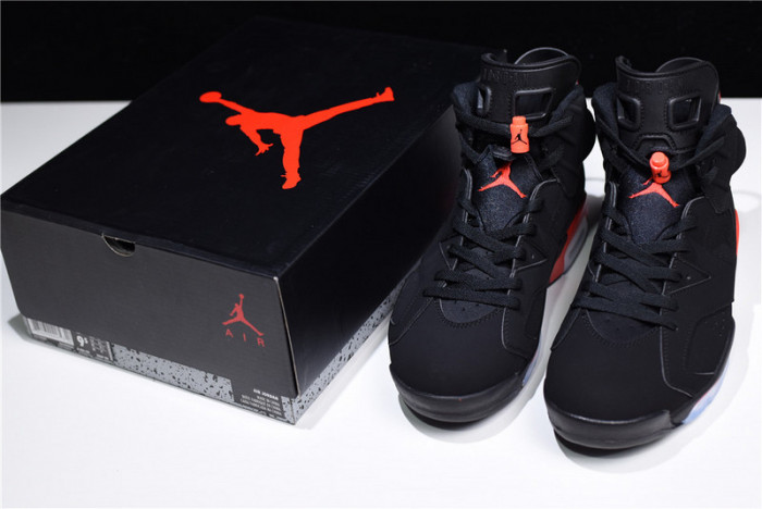air jordan 6 retro black infrared 384664-060