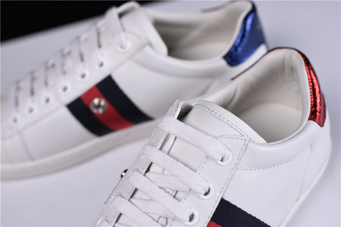 g*u*i ace embroidered low-top sneaker womens 6951103-5618
