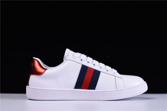 g*u*i ace embroidered low-top sneaker with loved womens 497090 dope0 9095