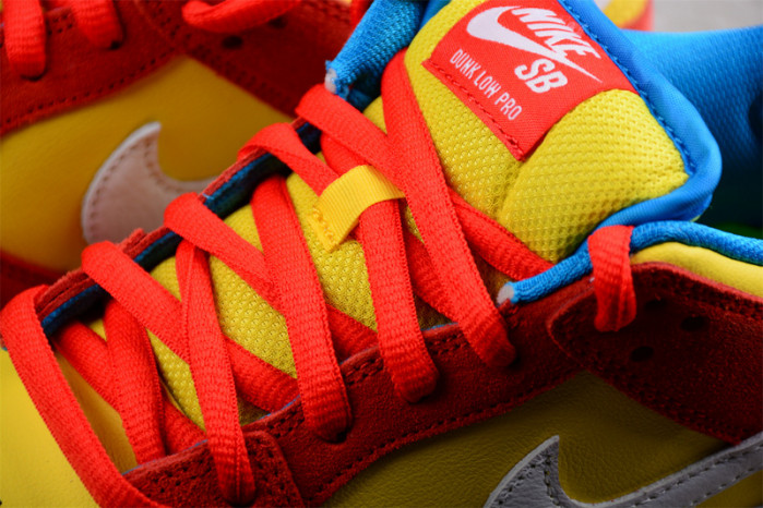 nike sb dunk low bart simpson bq6817-602