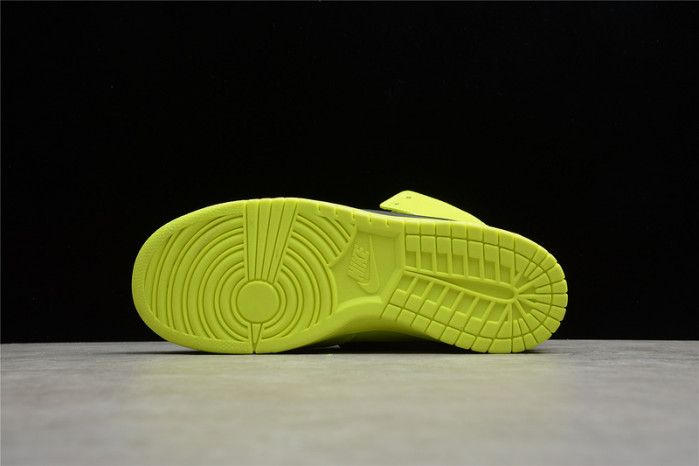 nike dunk high ambush flash lime cu7544-300