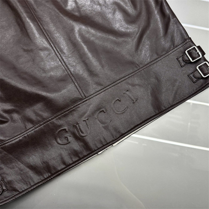 Gvc*1 Real Leather Jacket 9