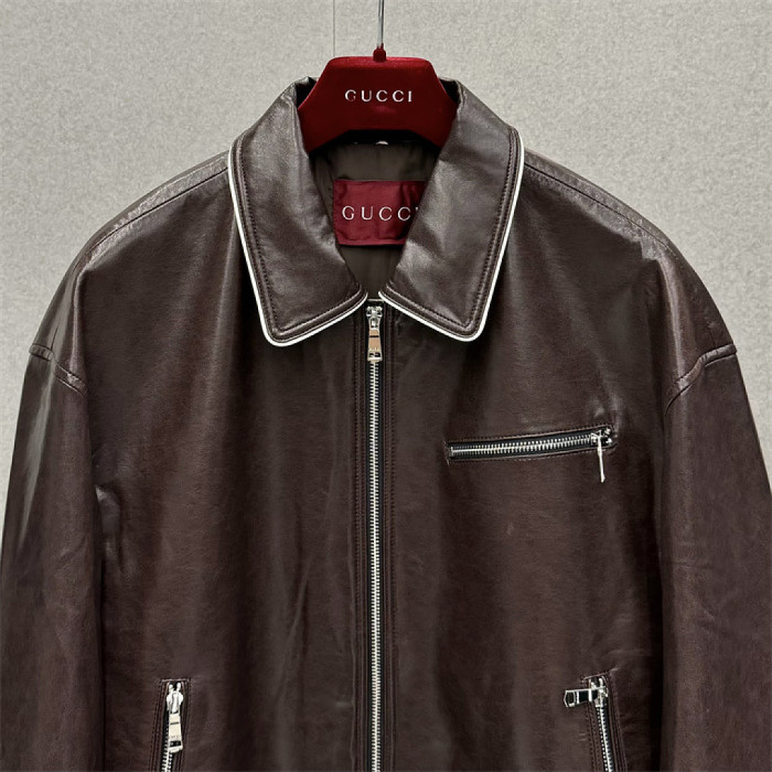 Gvc*1 Real Leather Jacket 9