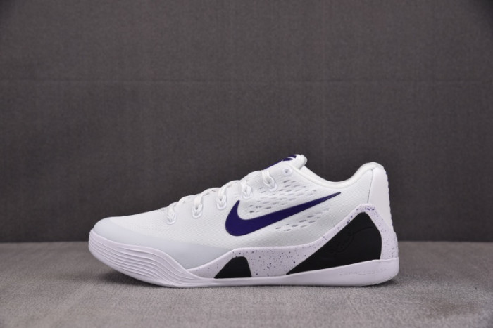 Nike Kobe 9 Elite Low EM Protro White Court Purple IH1401-100