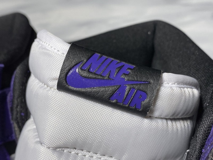 air jordan 1 aj1 court purple white 555088-500
