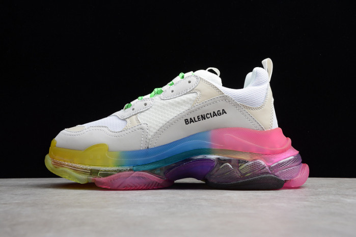 triples trainer clear sole sneakers 3000005