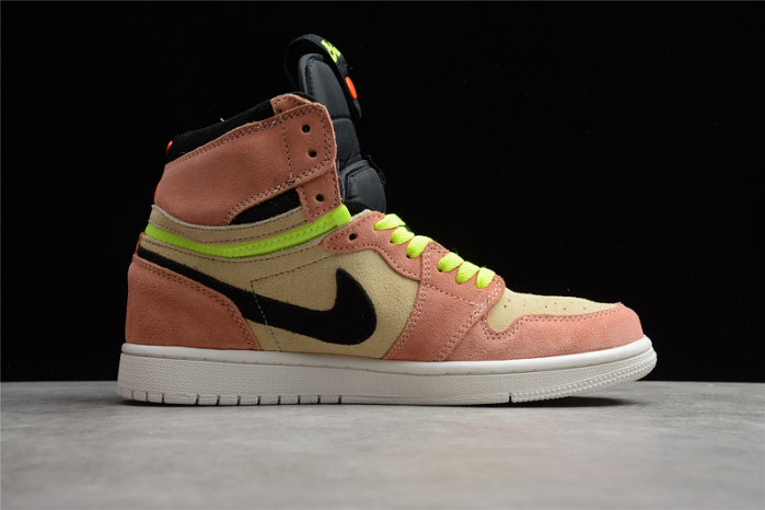 air jordan 1 high switch peach cw6576-800